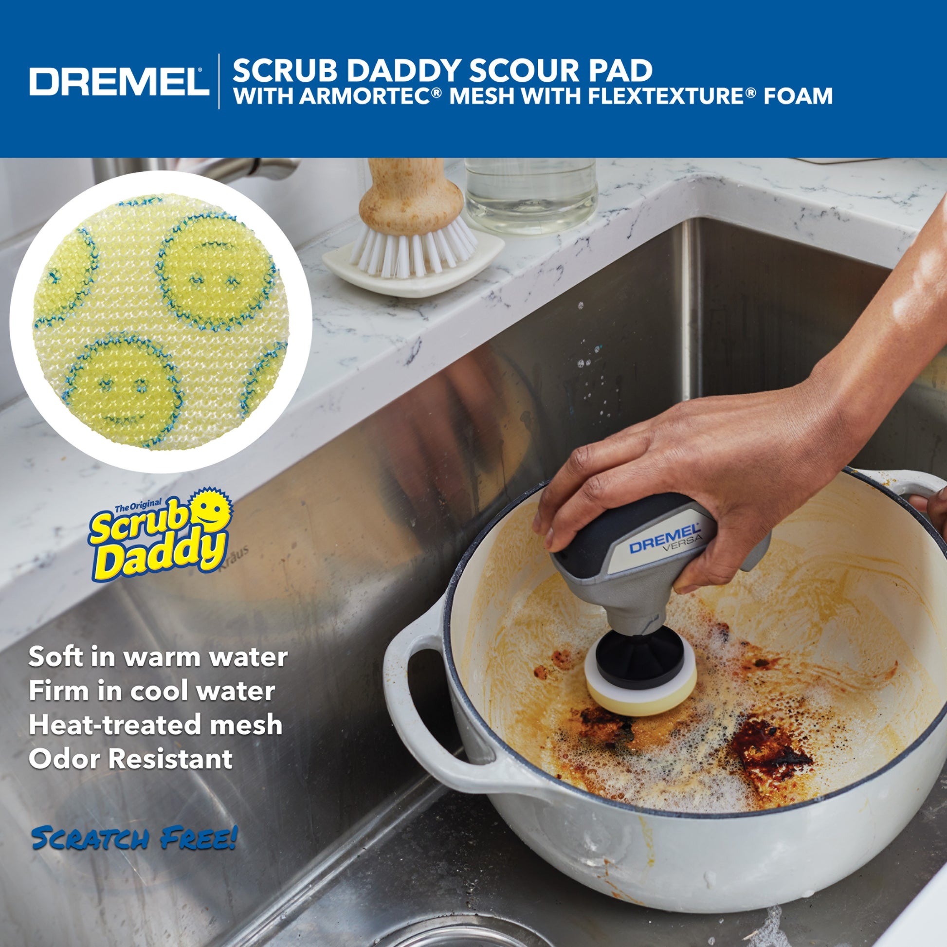 Dremel Versa-Scrub Daddy 5 Piece Accessory Kit PC360-5