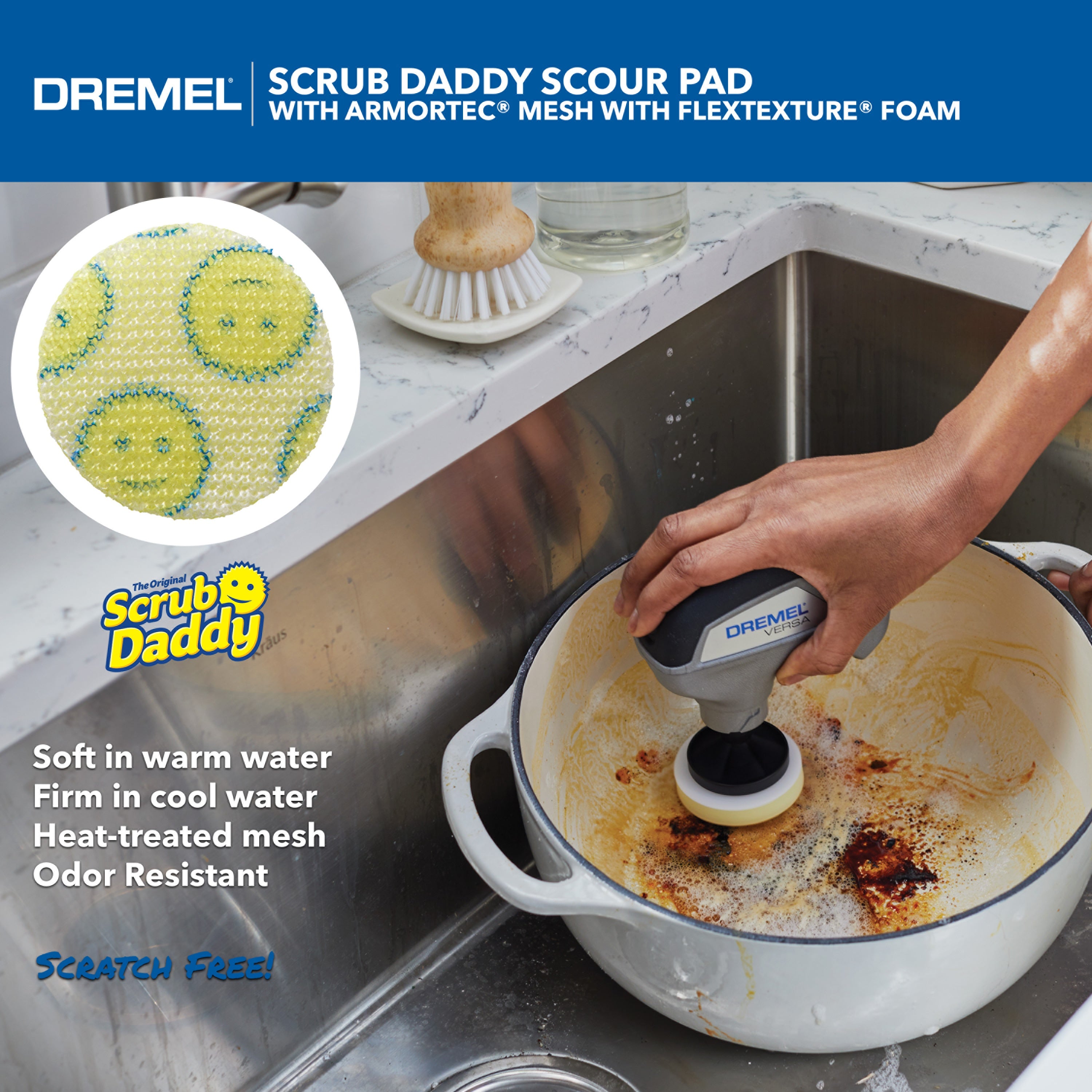 Dremel Versa-Scrub Daddy 5 Piece Accessory Kit PC360-5