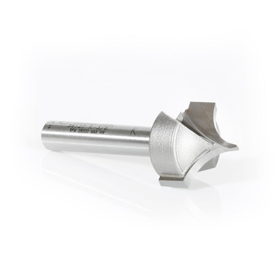 Amana Tool Point/Roundover 3/8 in Rx1/4 in Shank 56127