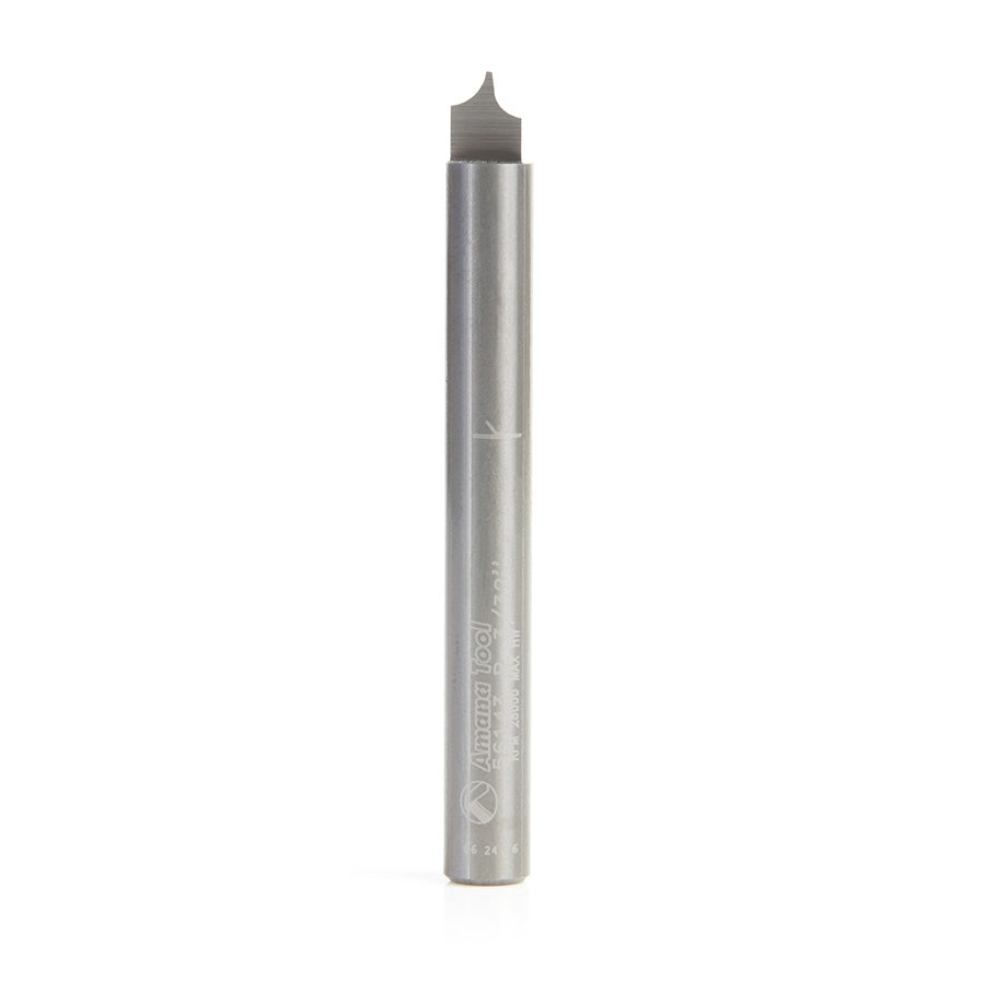 Amana Tool SCPoint/Roundover 3/32R x 1/4 in Shank 56143