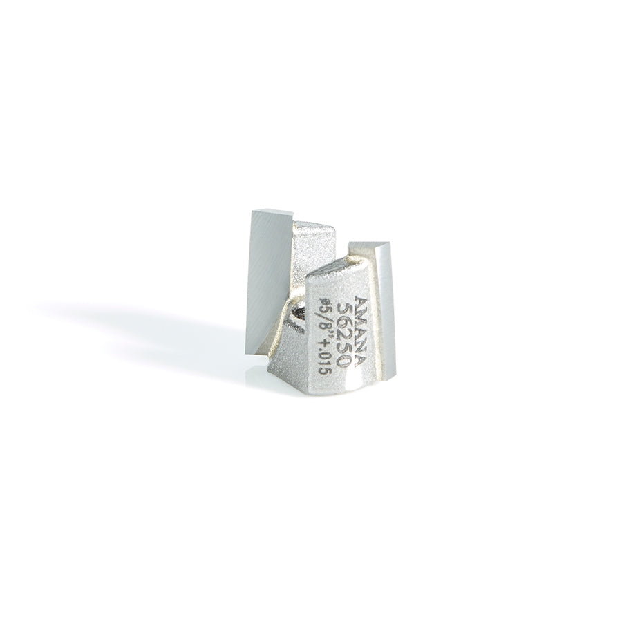 Amana Tool 5/8 in +.015 Reverse Helix Cutter 56250