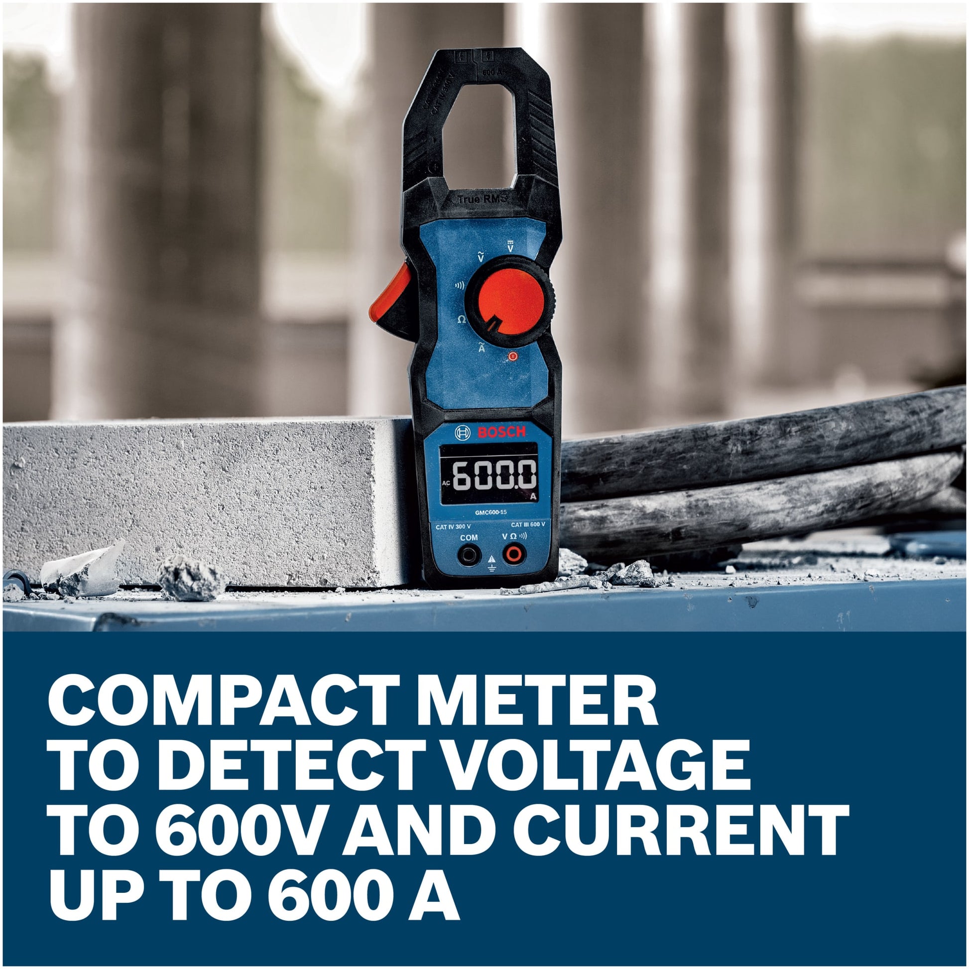Bosch True RMS 400A Clamp Meter GMC600-15