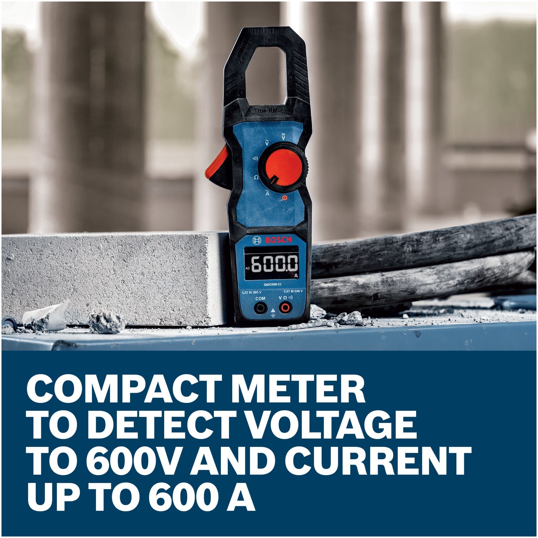 Bosch True RMS 400A Clamp Meter GMC600-15