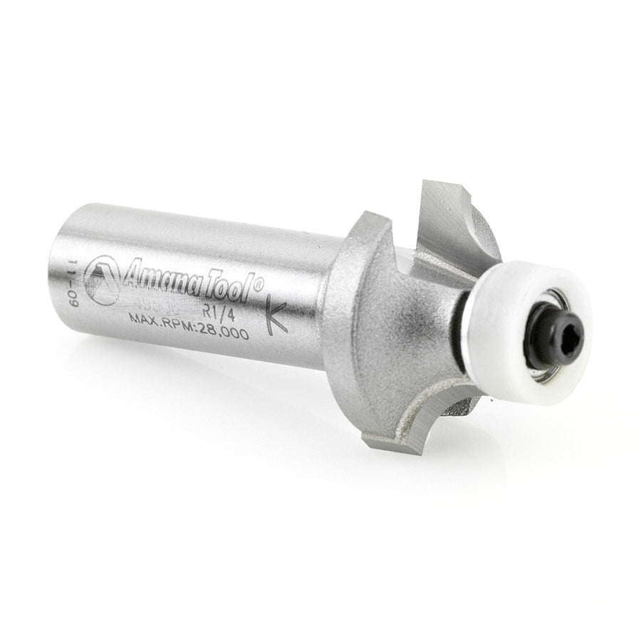Amana Tool Rounding Over 1/4 in Rad. 1/2 in Shank 57149