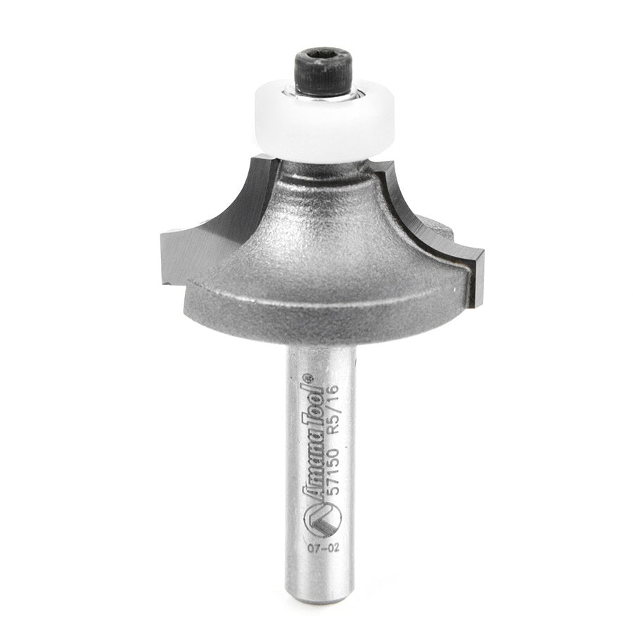 Amana Tool Rounding Over 5/16 Rad. 1/4 in Shank 57150