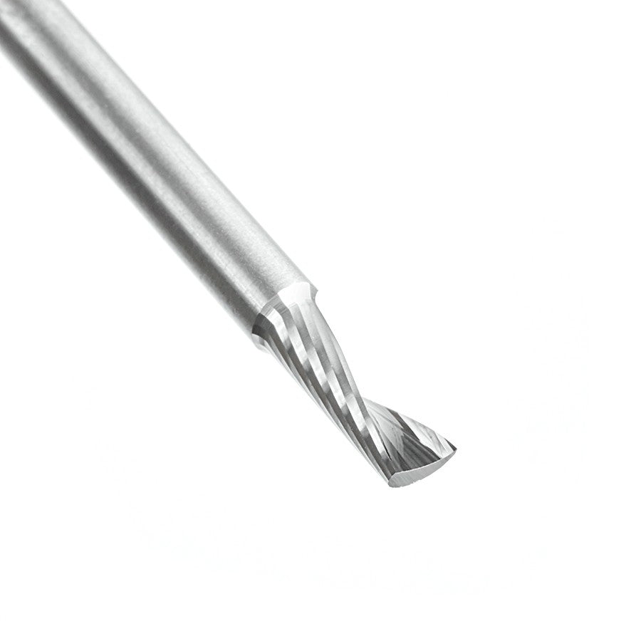 Amana Tool 3mmx3mmShank Spiral O Plastic 57314