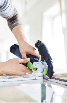 Festool VECTURO Cordless Oscillator OSC 18 HPC 4.0 EI-Set w/ Accessories and 4.0Ah Kit 576590