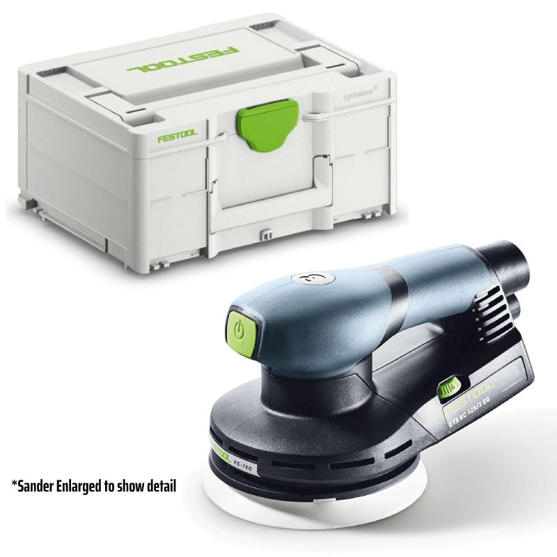 Festool 5 in. Random Orbital Sander ETS EC 125/3 EQ-Plus 576340