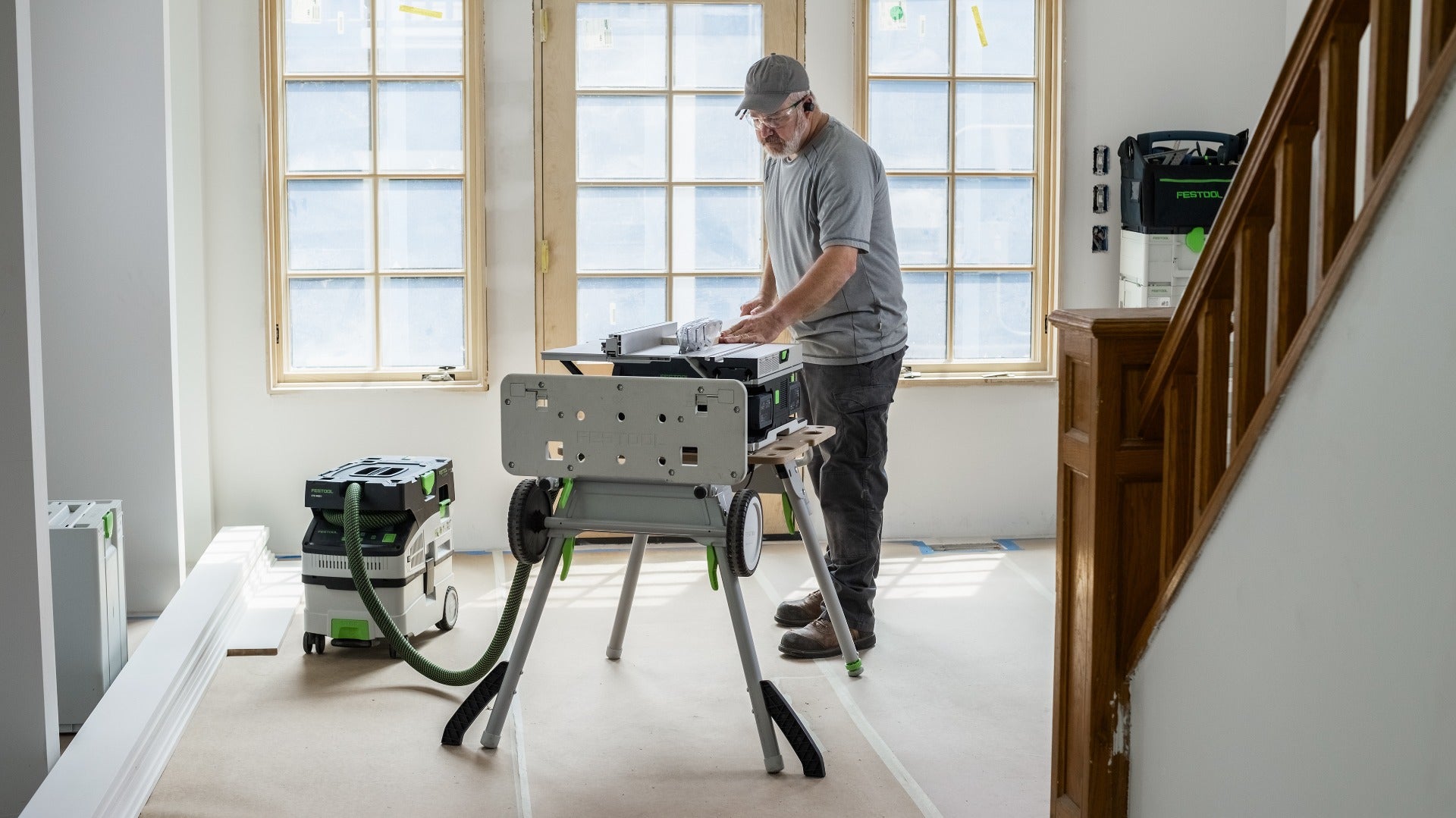 Festool Cordless Table Saw CSC SYS 50 EBI-Basic 576821