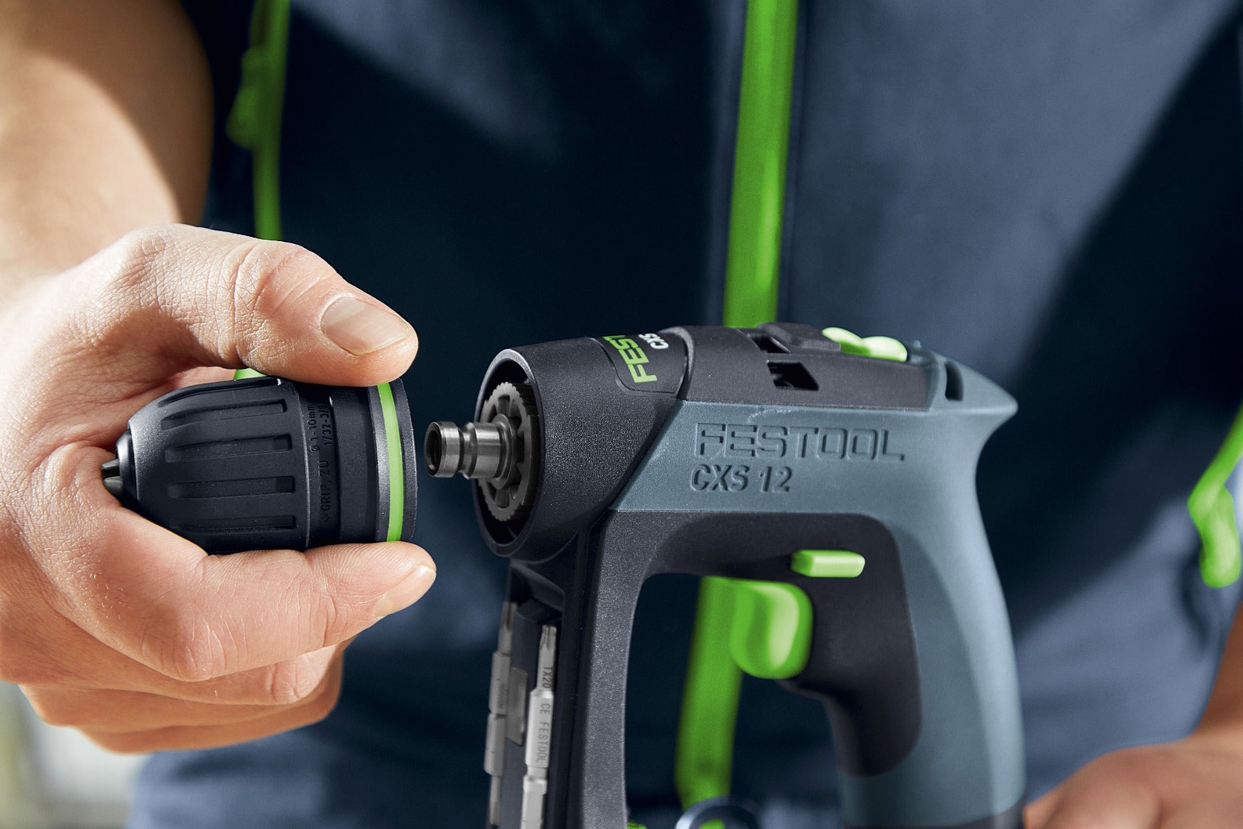 Festool Cordless Drill CXS 12 Plus w/ 2.5Ah Battery Kit 576868