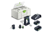 Festool Cordless Drill CXS 18 Set w/ 4.0Ah Battery Kit 576889