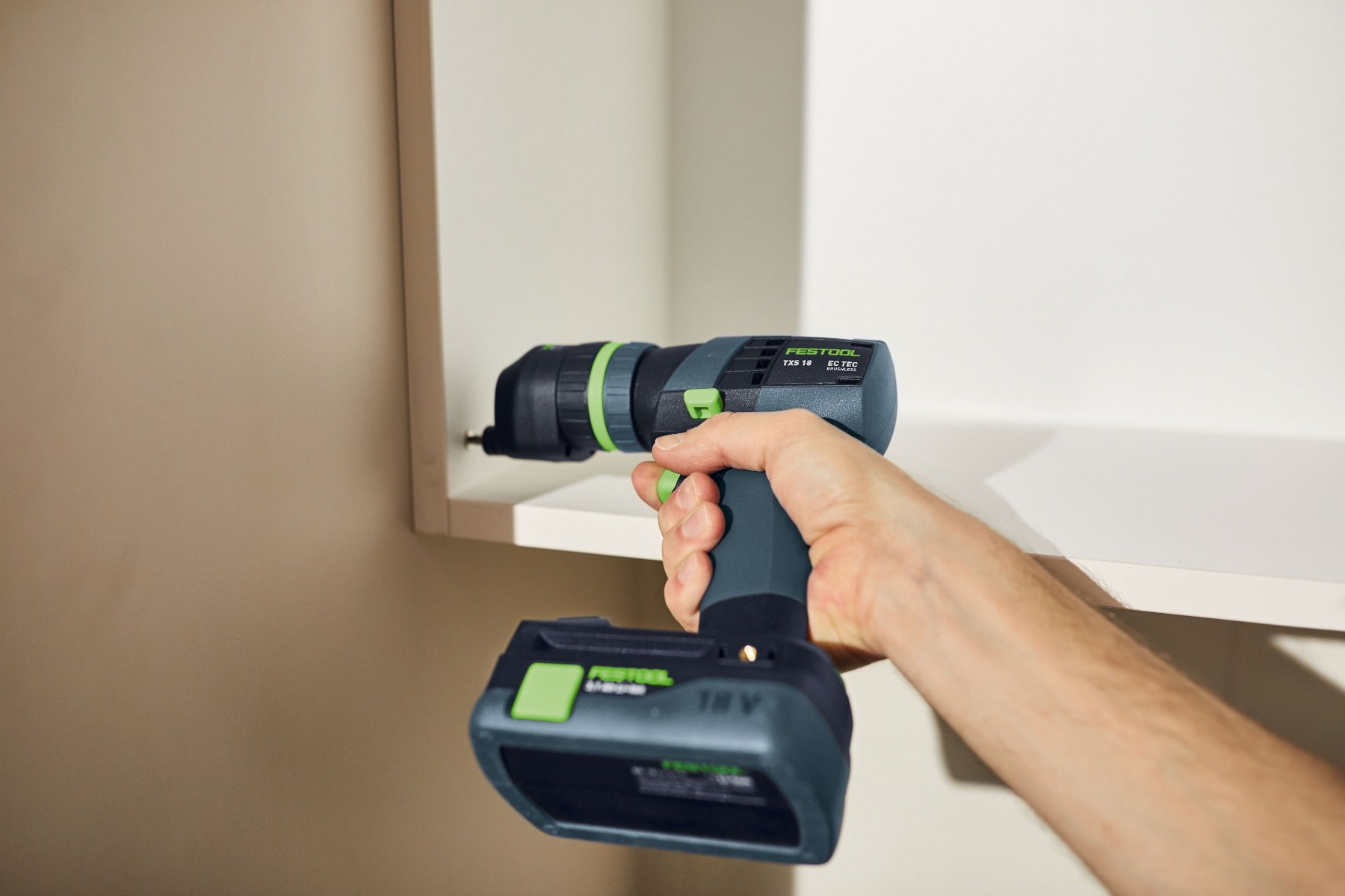 Festool Cordless Drill TXS 18 Set w/ 4.0Ah Battery Kit 576903