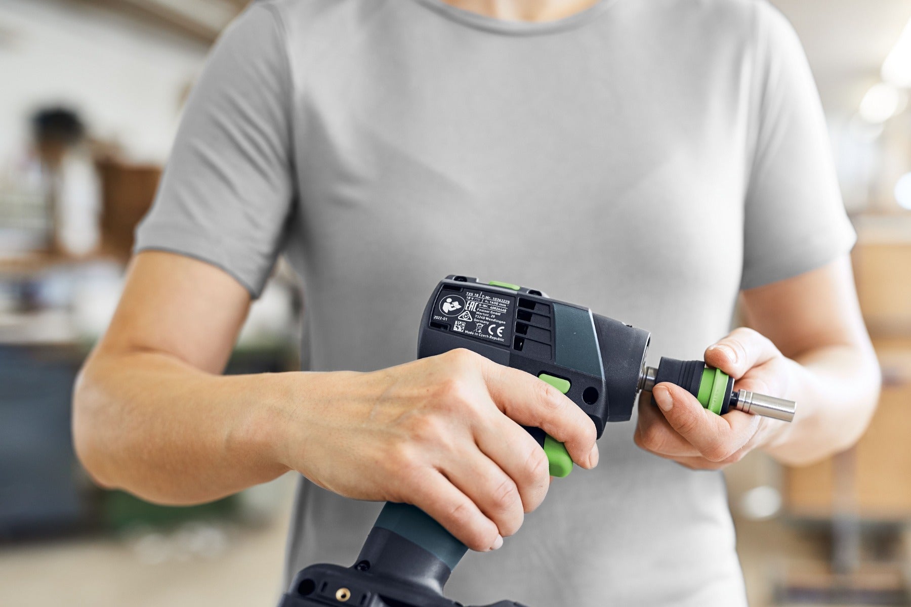 Festool Cordless Drill TXS 18 Set w/ 4.0Ah Battery Kit 576903