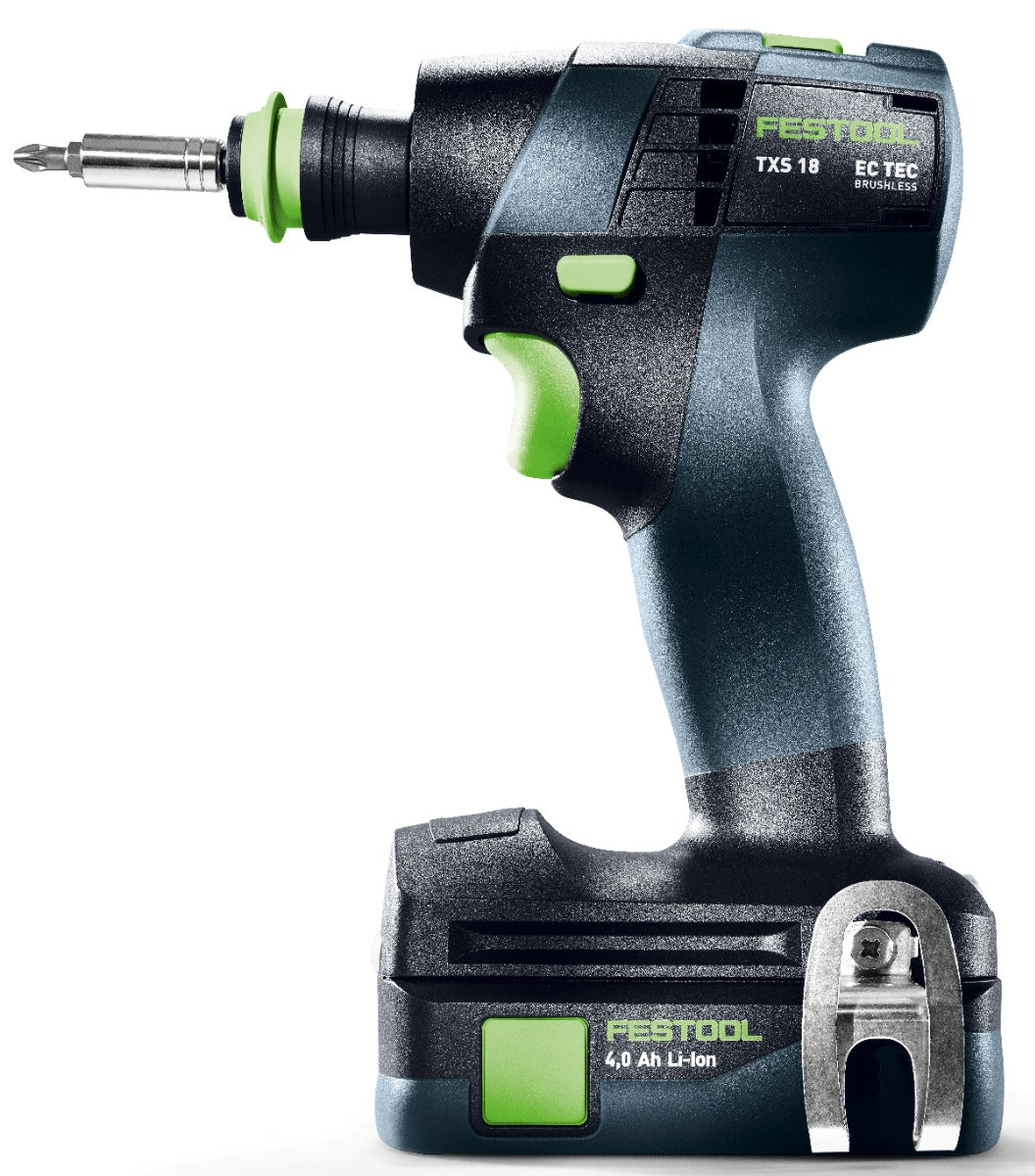 Festool Cordless Drill TXS 18 Set w/ 4.0Ah Battery Kit 576903
