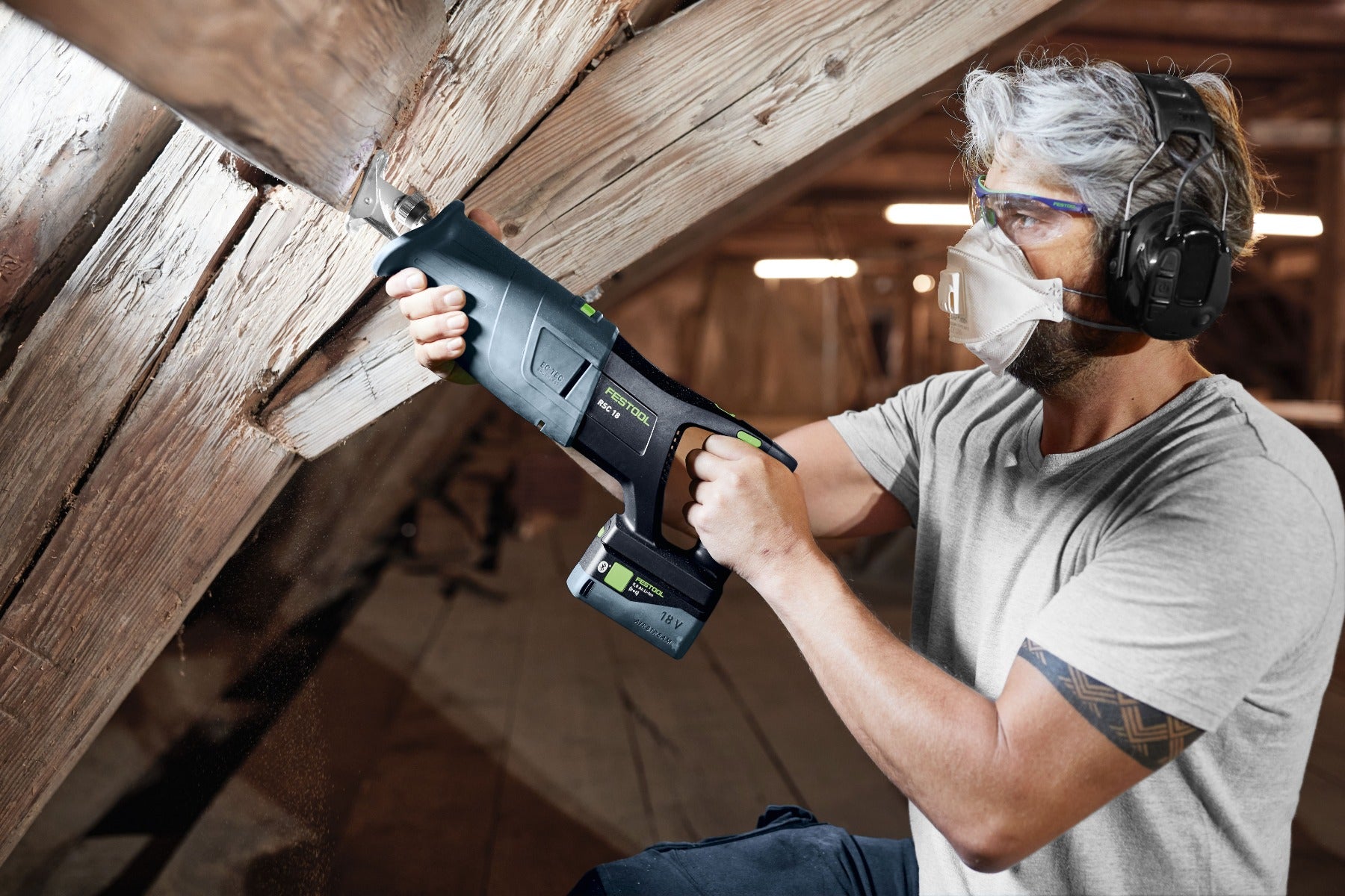 Festool RSC 18 EB-Basic Cordless Reciprocating Saw