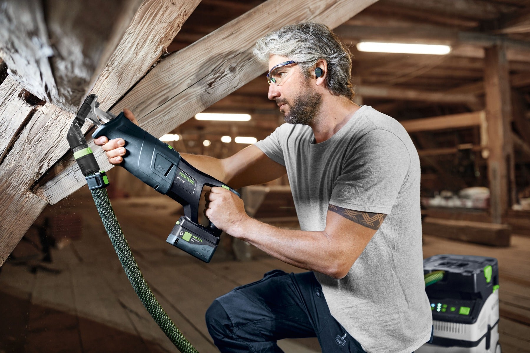 Festool Cordless Reciprocating Saw RSC 18 EB-Basic 576950