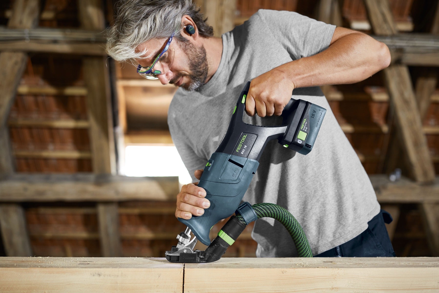 Festool Cordless Reciprocating Saw RSC 18 EB-Basic 576950