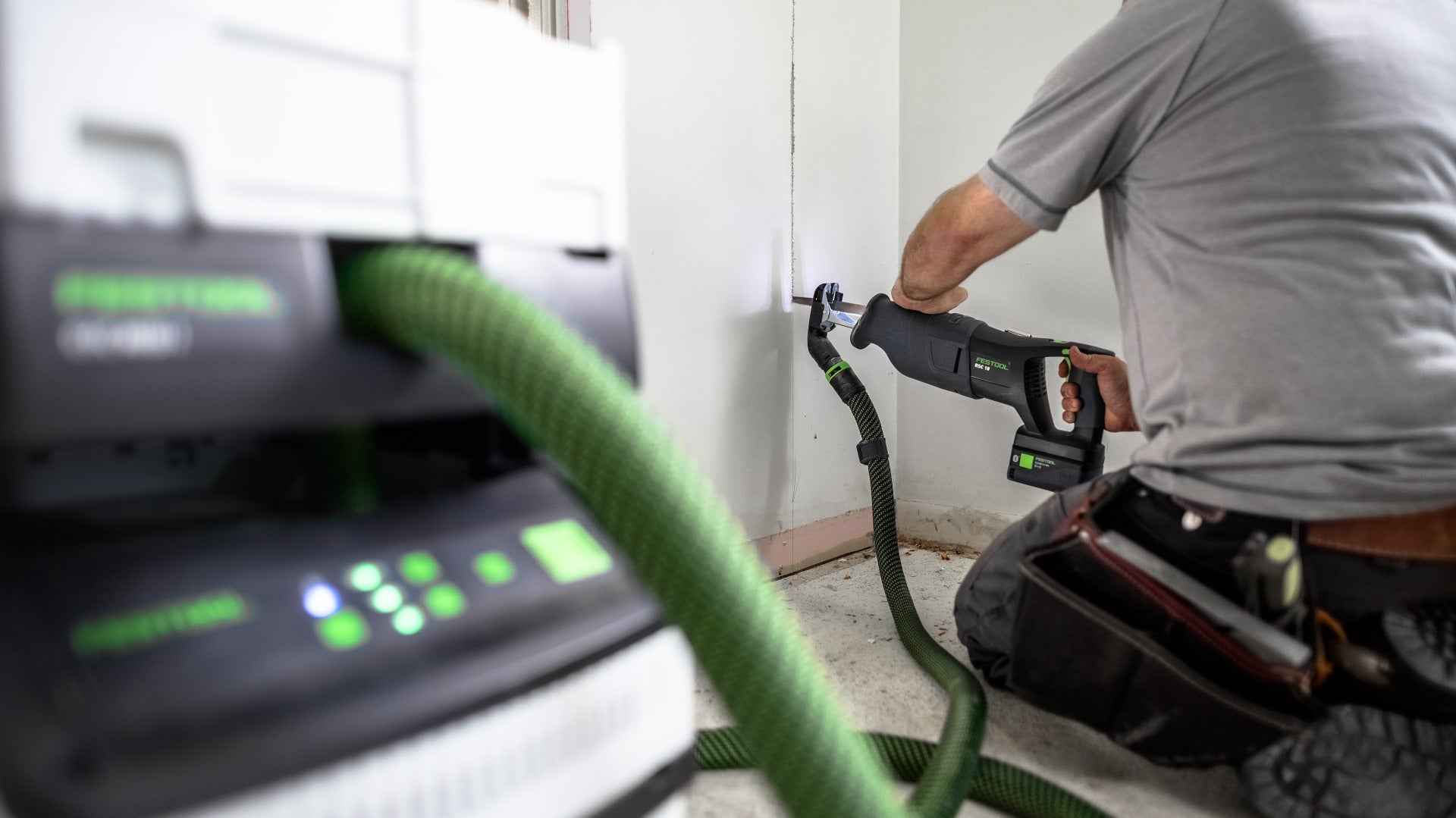 Festool Cordless Reciprocating Saw RSC 18 EB-Plus w/ 5.0Ah Battery Kit 576951