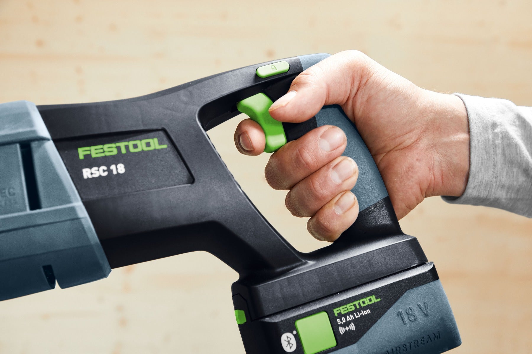 Festool Cordless Reciprocating Saw RSC 18 EB-Plus w/ 5.0Ah Battery Kit 576951