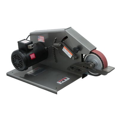 Jet J-4103, 2 x 72 Square Wheel Belt Grinder 115V 1Ph 577000