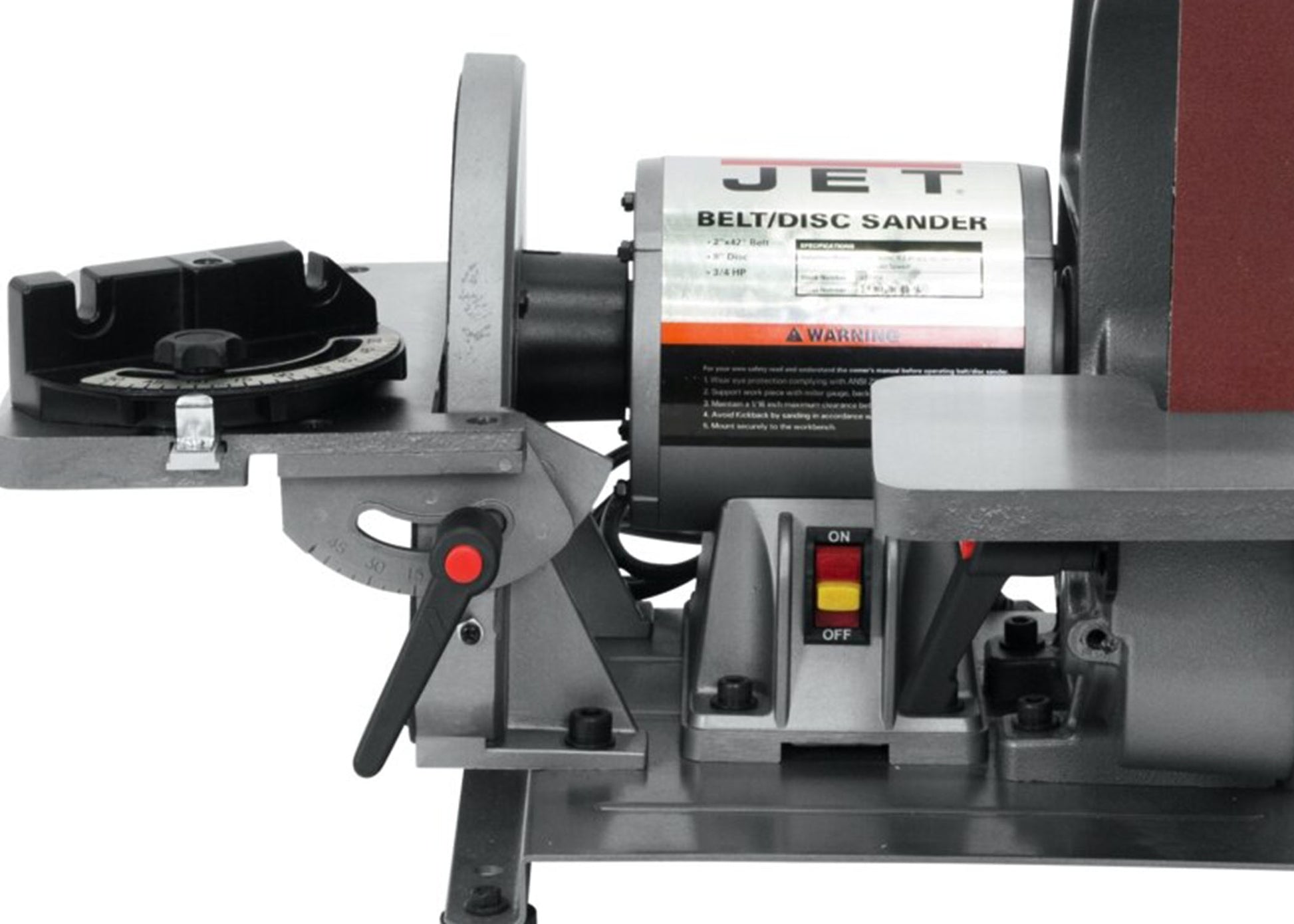 Jet J-41002 2 x 42 Bench Belt & Disc Sander 577004