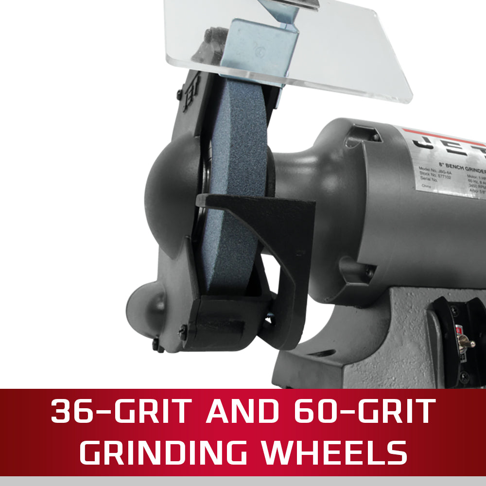 Jet JBG-8A, 8 in. Shop Bench Grinder 577102