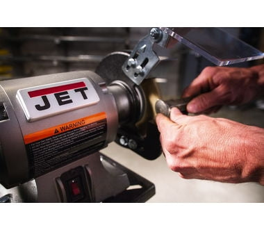 Jet JBG-6W, 6 in. Shop Bench Grinder with Wire Wheel 577126