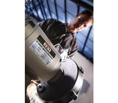 Jet JBG-8W, 8 in. Shop Bench Grinder with Wire Wheel 577128
