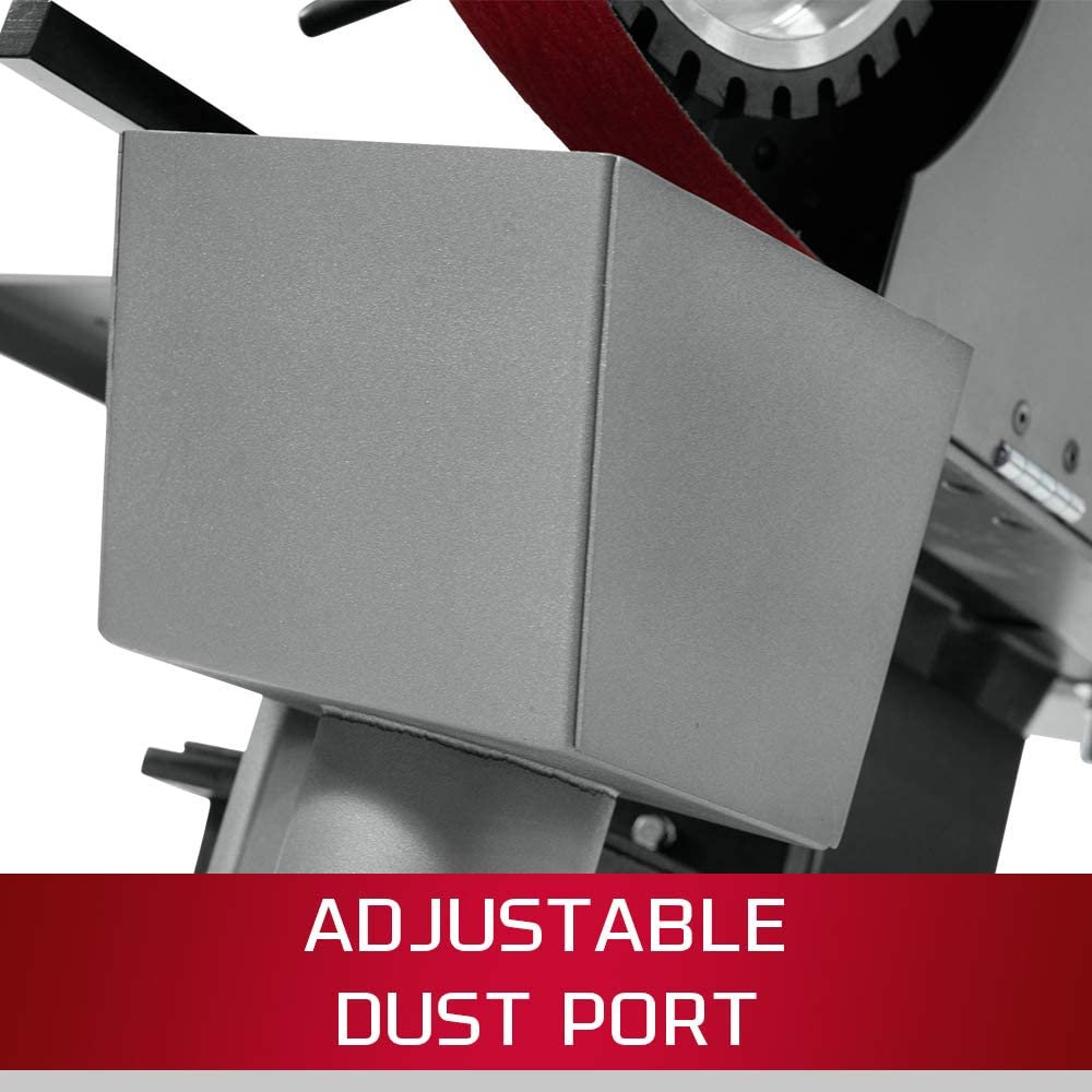 Jet SWG-272VS, 2 x 72 Variable Speed Square Wheel Belt Grinder 115V 1Ph 577405