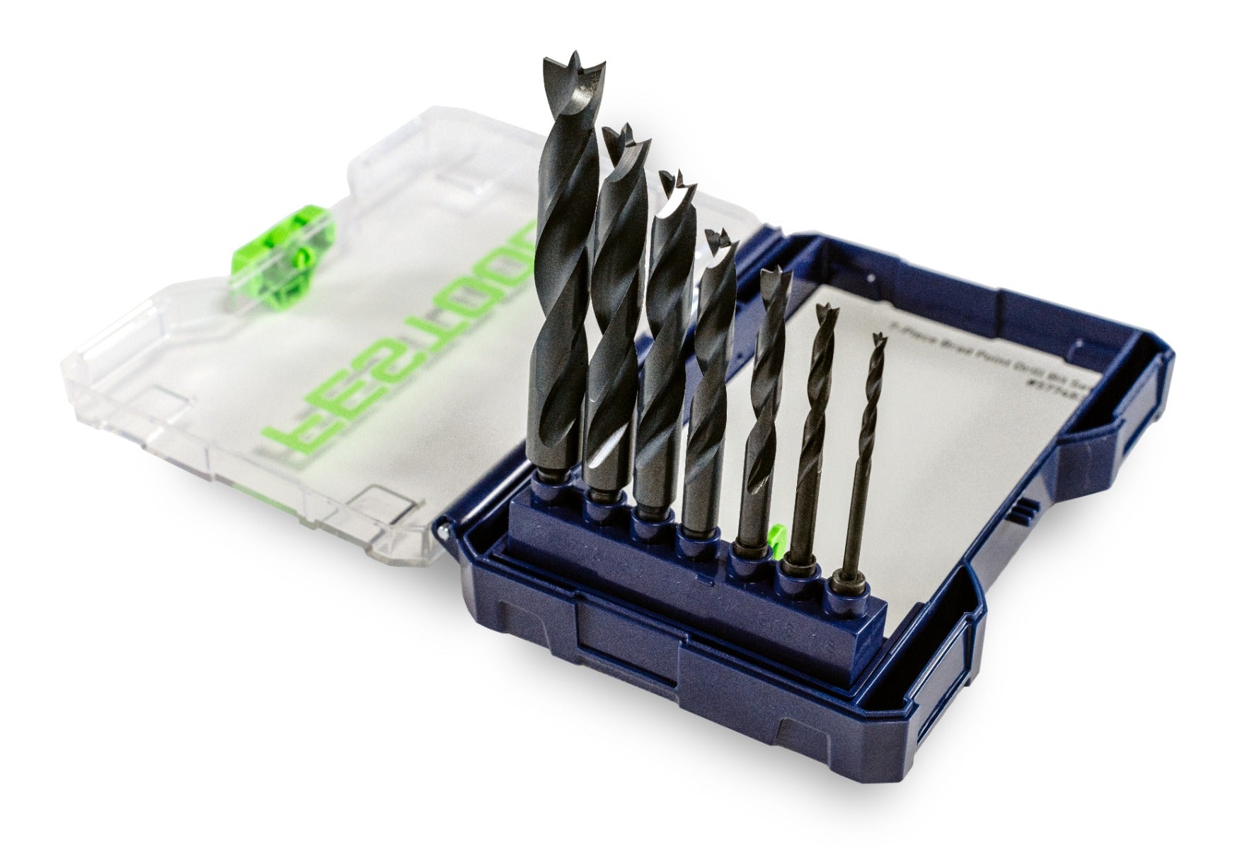 Festool Brad Point Drill Bit Set BKS D 1/8 in.-1/2 in. CE/W/7 577483