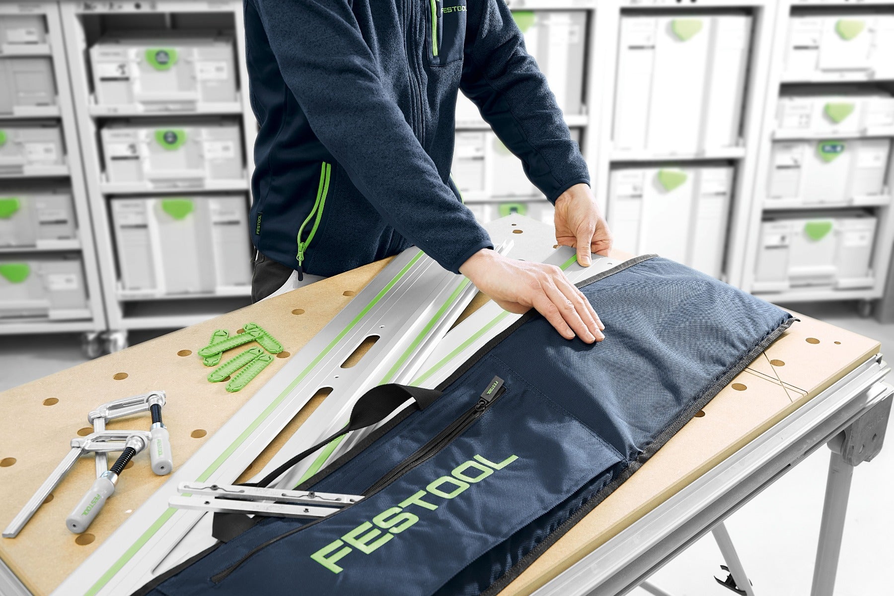 577932 Festool FS 14002-KP-Set Guide Rail Starter Set