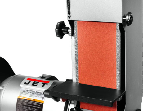 Jet IBGB-436 Combination 8 in. Industrial Grinder with 4 in. x 36 in. Belt Sander 578436
