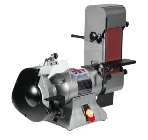 Jet IBGB-436 Combination 8 in. Industrial Grinder with 4 in. x 36 in. Belt Sander 578436