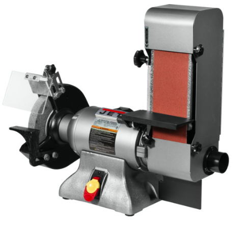 Jet IBGB-436 Combination 8 in. Industrial Grinder with 4 in. x 36 in. Belt Sander 578436
