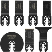7pc Universal Carbide/ General Purpose/ HCS Oscillating Multi-Tool Blade Kit