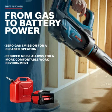 Bosch 18V Cordless Leaf Blower Kit GBL18V-450N18X
