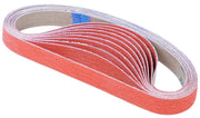 File Belt CER 0.4"x13" P80 T-Joint, 10/Pkg.