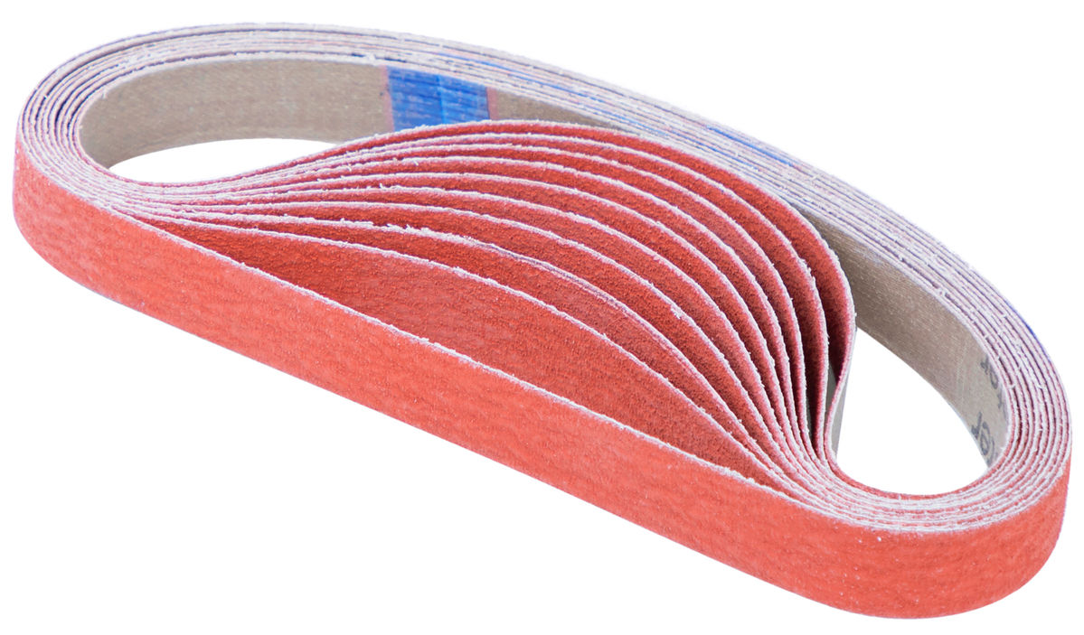 Mirka File Belt CER 0.4"x13" P50 T-Joint, 5/Pkg. 5G403T0150