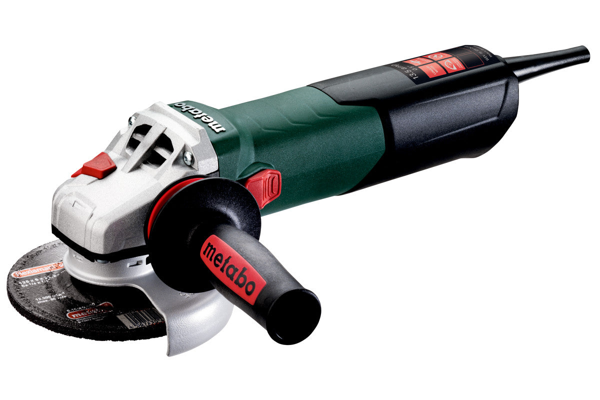 Metabo 5in Variable Speed Angle Grinder 13.5 AMP w/Electronics, Lock-on, WEV 15-125 Quick 600468420