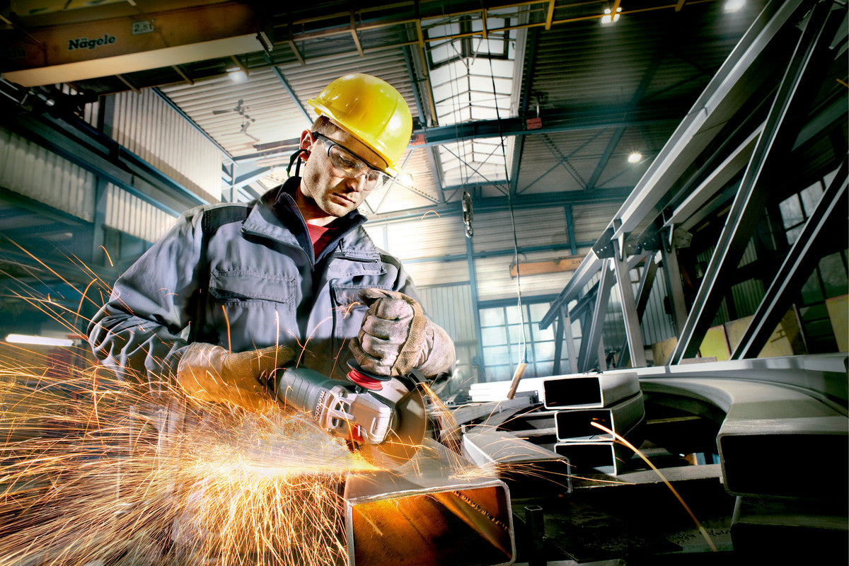 Metabo 6in Angle Grinder w/Electronics, Non-Lock Paddle, WEP 15-150 Quick 600488420