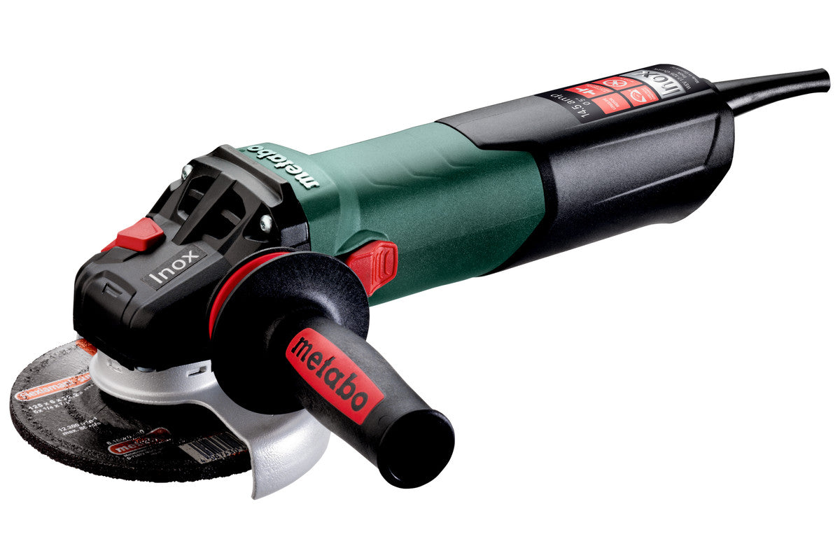 Metabo 5in Angle Grinder, WEV17-125 QUICK INOX 600517420