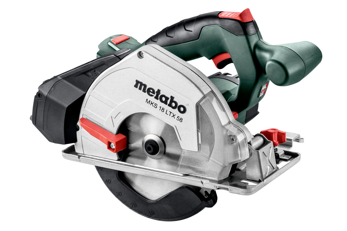 Metabo 18V 6.5in Metal Cutting Circular Saw, MKS 18 LTX 58 bare 600771850