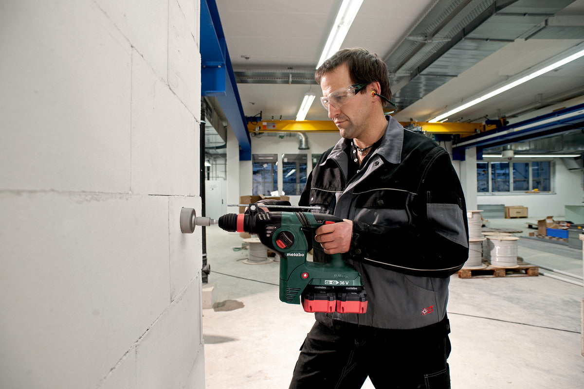 Metabo 36V 1-1/4in SDS-Plus Rotary Hammer bare (Uses 2 x 18V), KHA 36-18 LTX 32 bare 600796840