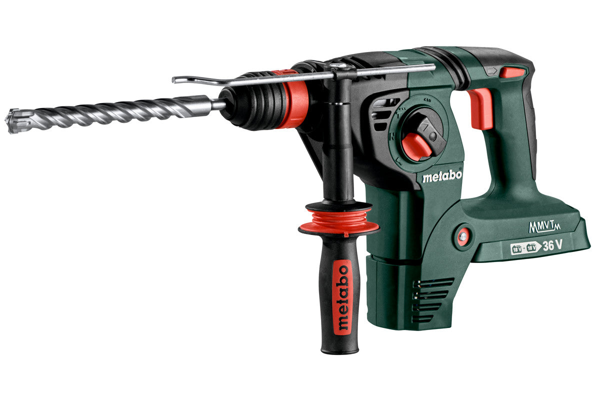 Metabo 36V 1-1/4in SDS-Plus Rotary Hammer bare (Uses 2 x 18V), KHA 36-18 LTX 32 bare 600796840