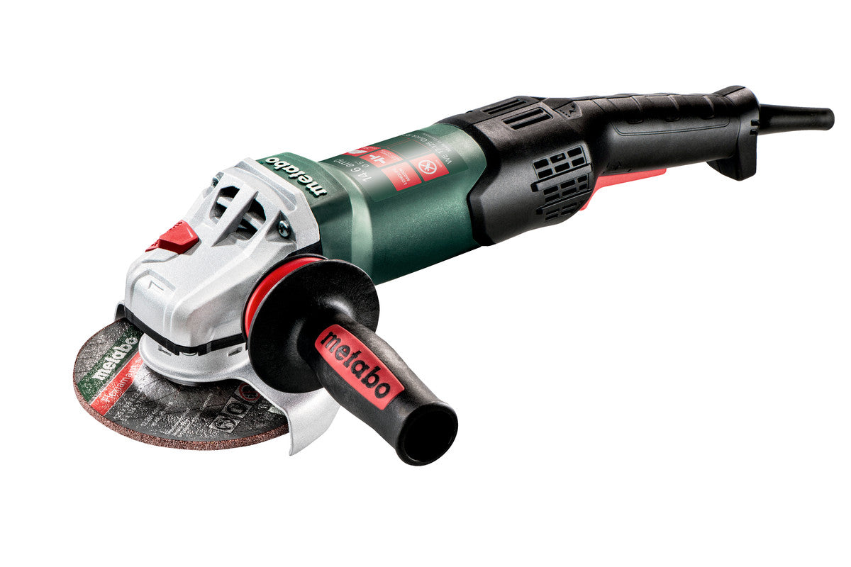 Metabo 5in Angle Grinder w/Electronics, Lock-on, Rat Tail, WE 17-125 Quick RT 601086420