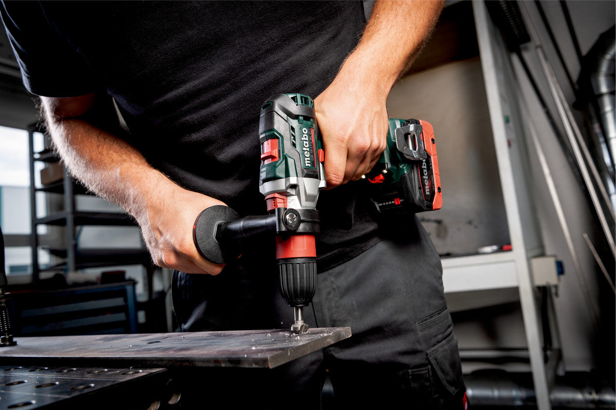 Metabo 18V Push-Pull Tapping Tool & Drill/Driver w/ 2 chucks, MetaBOX, GB 18 LTX BL Q I bare MB 602362840