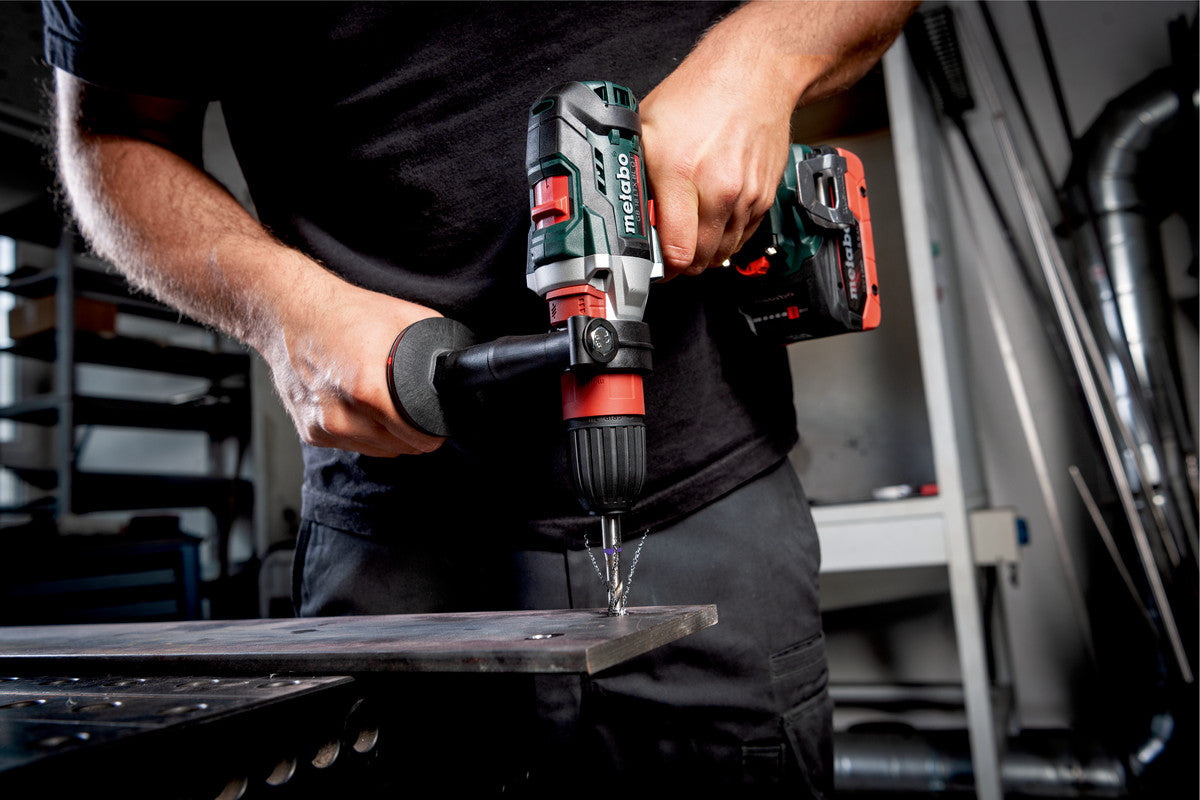 Metabo 18V Push-Pull Tapping Tool & Drill/Driver w/ 2 chucks, MetaBOX, GB 18 LTX BL Q I bare MB 602362840