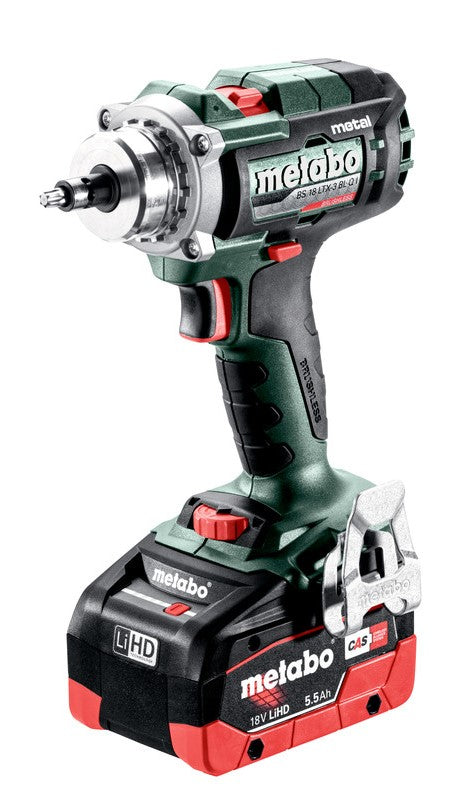 Metabo 18V 3-Speed Drill/Driver w/ MetaBox & 2x 5.5Ah Batteries, Metal 603180620