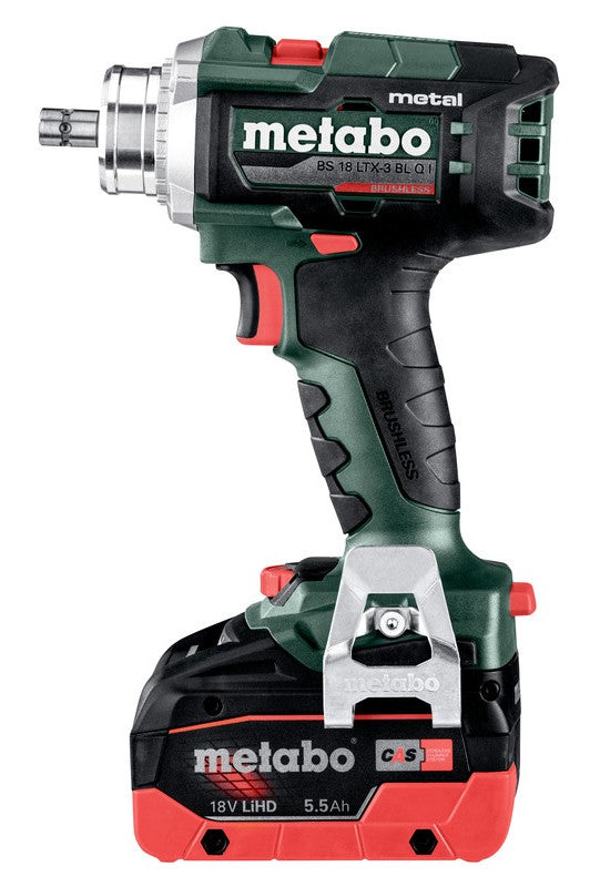 Metabo 18V 3-Speed Drill/Driver w/ MetaBox & 2x 5.5Ah Batteries, Metal 603180620