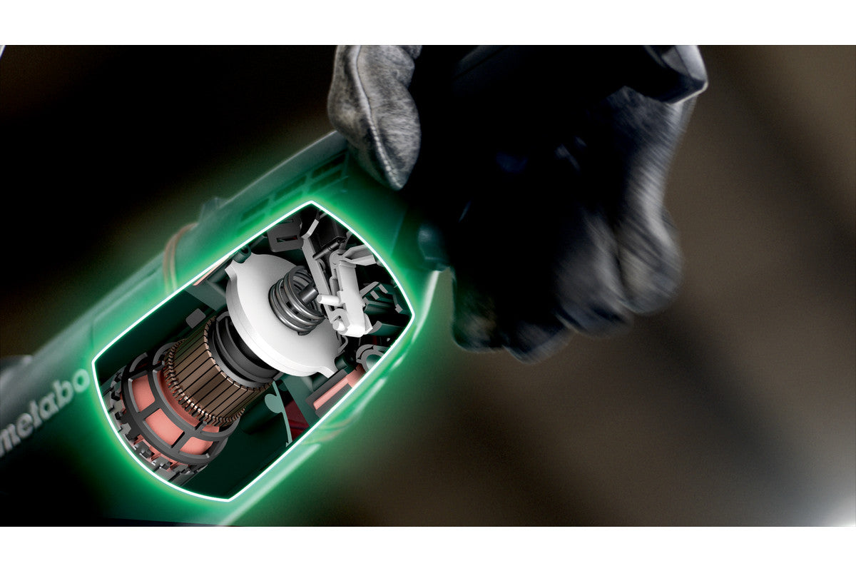 Metabo 7in Angle Grinder w/Brake, Non-Lock Paddle, Electronics, WEPB 24-180 MVT 606478420